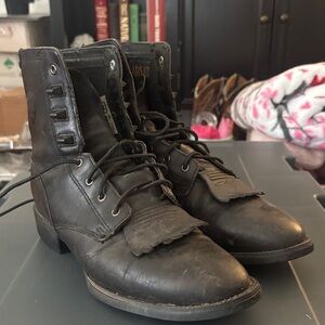 Ariat Black Leather Paddock Boots